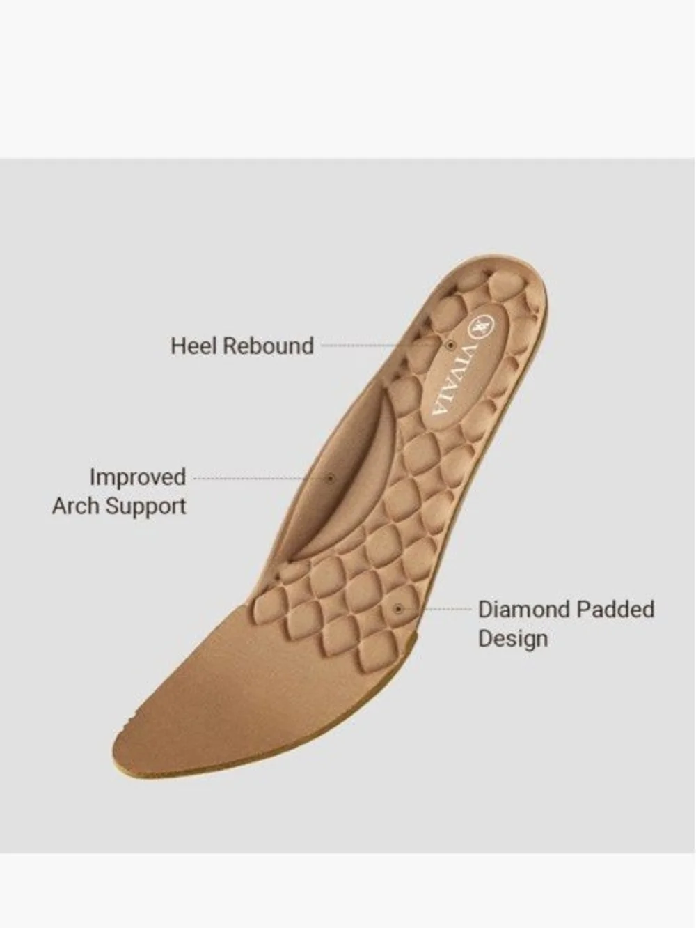 Tamia Wedge Pro Almond Toe Heel In Nutmeg